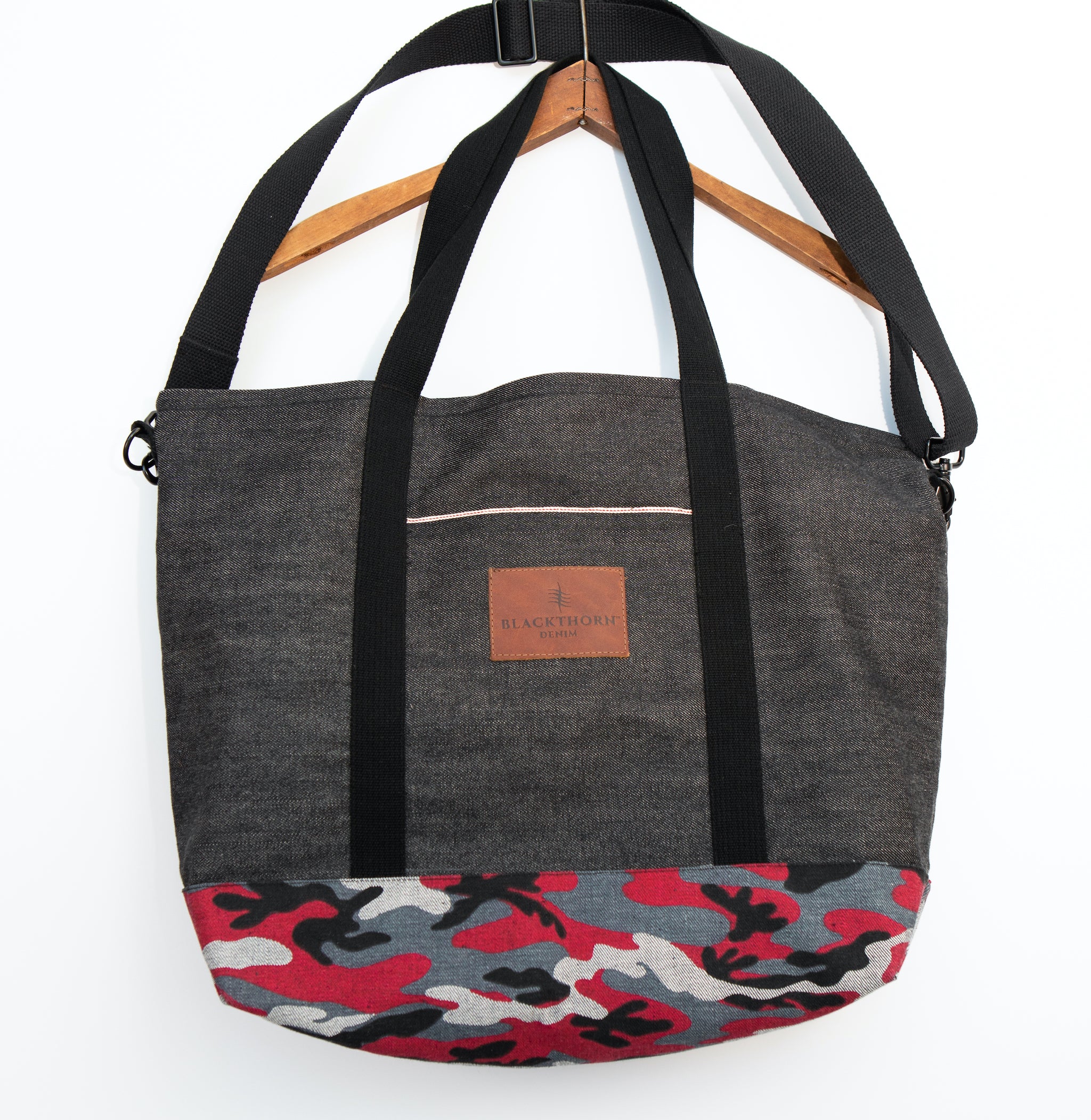 Blackthorn Denim Warren Tote Bag by John Gallagher