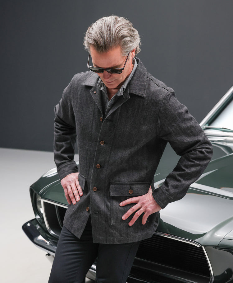 Blackthorn Denim Craftsman Carpenter Jacket by John Gallagher