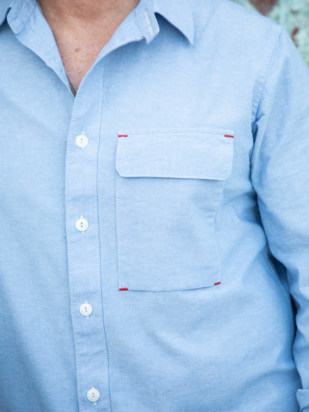 Blackthorn Denim Light Blue Hudson Work Shirt by John Gallagher 
