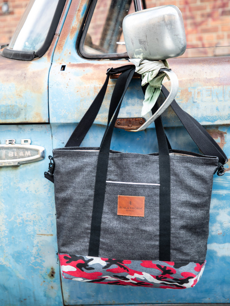 Blackthorn Denim Warren Tote Bag by John Gallagher