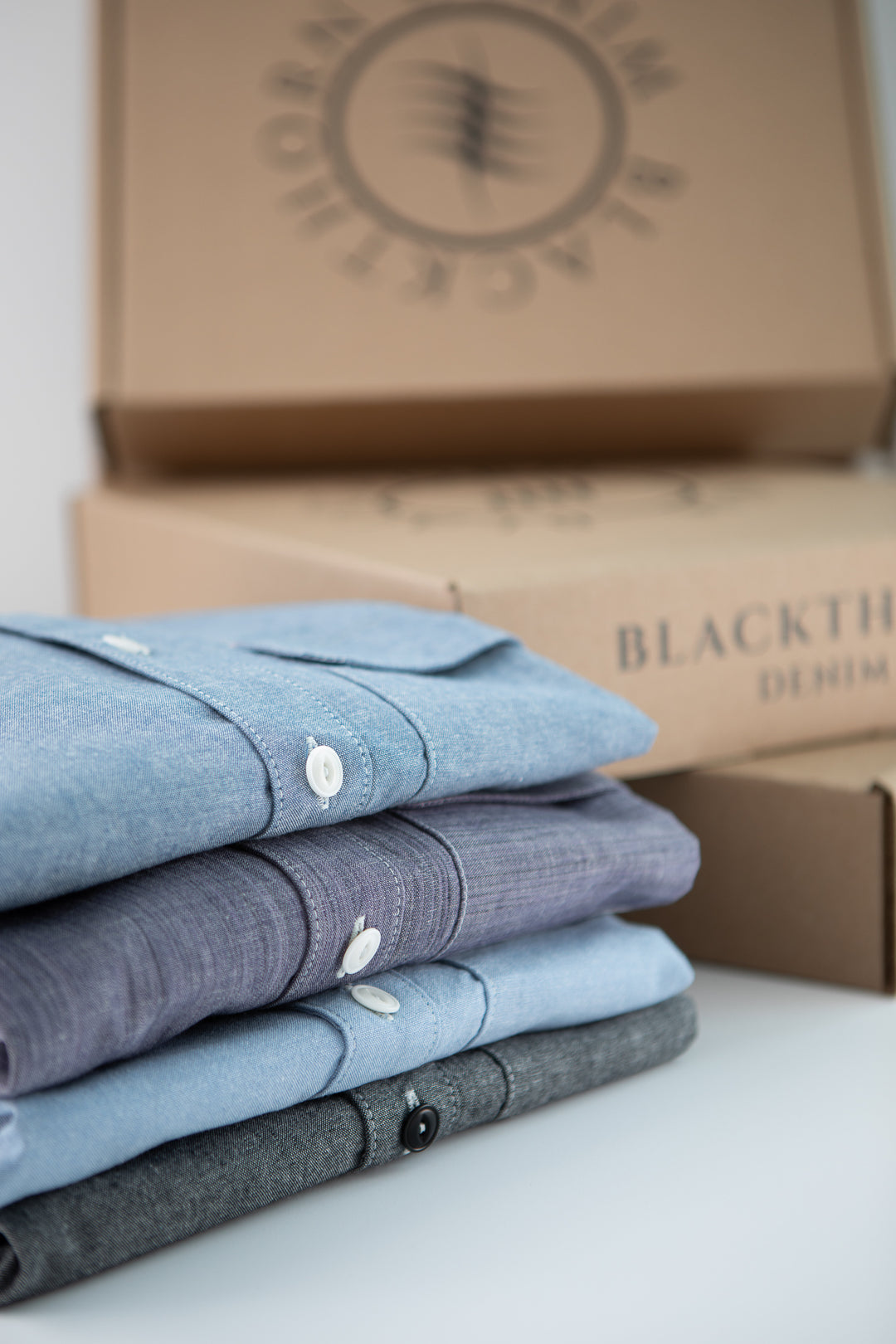 Blackthorn Denim Hudson Work Shirts all colors by John Gallagher 