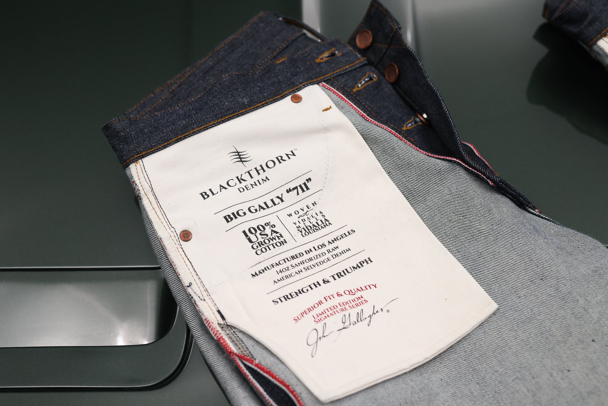 Blackthorn Denim Big Gally John Gallagher Signature Series Pocket Bag