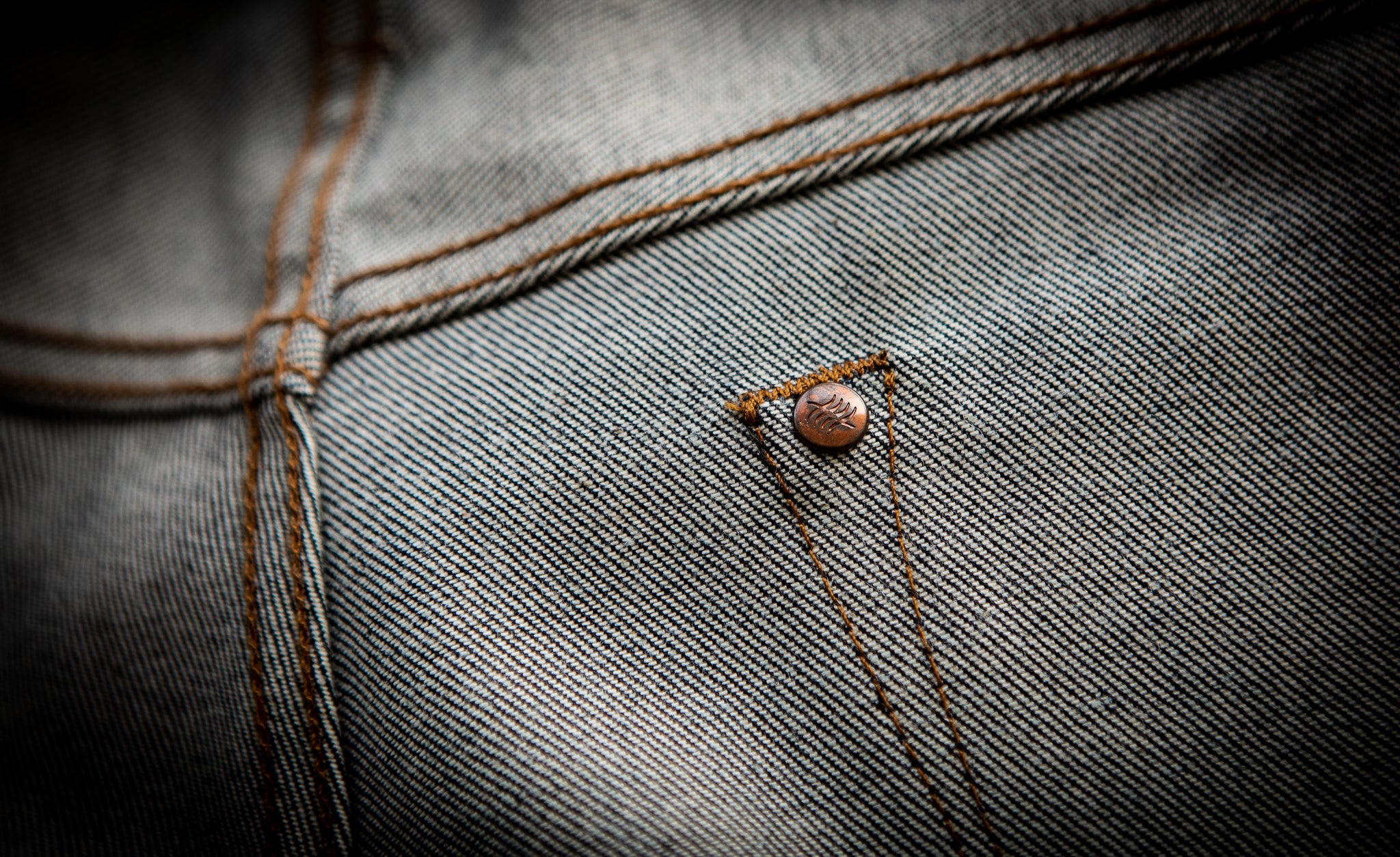 Blackthorn Denim Interior Hidden Rivet Detail by John Gallagher