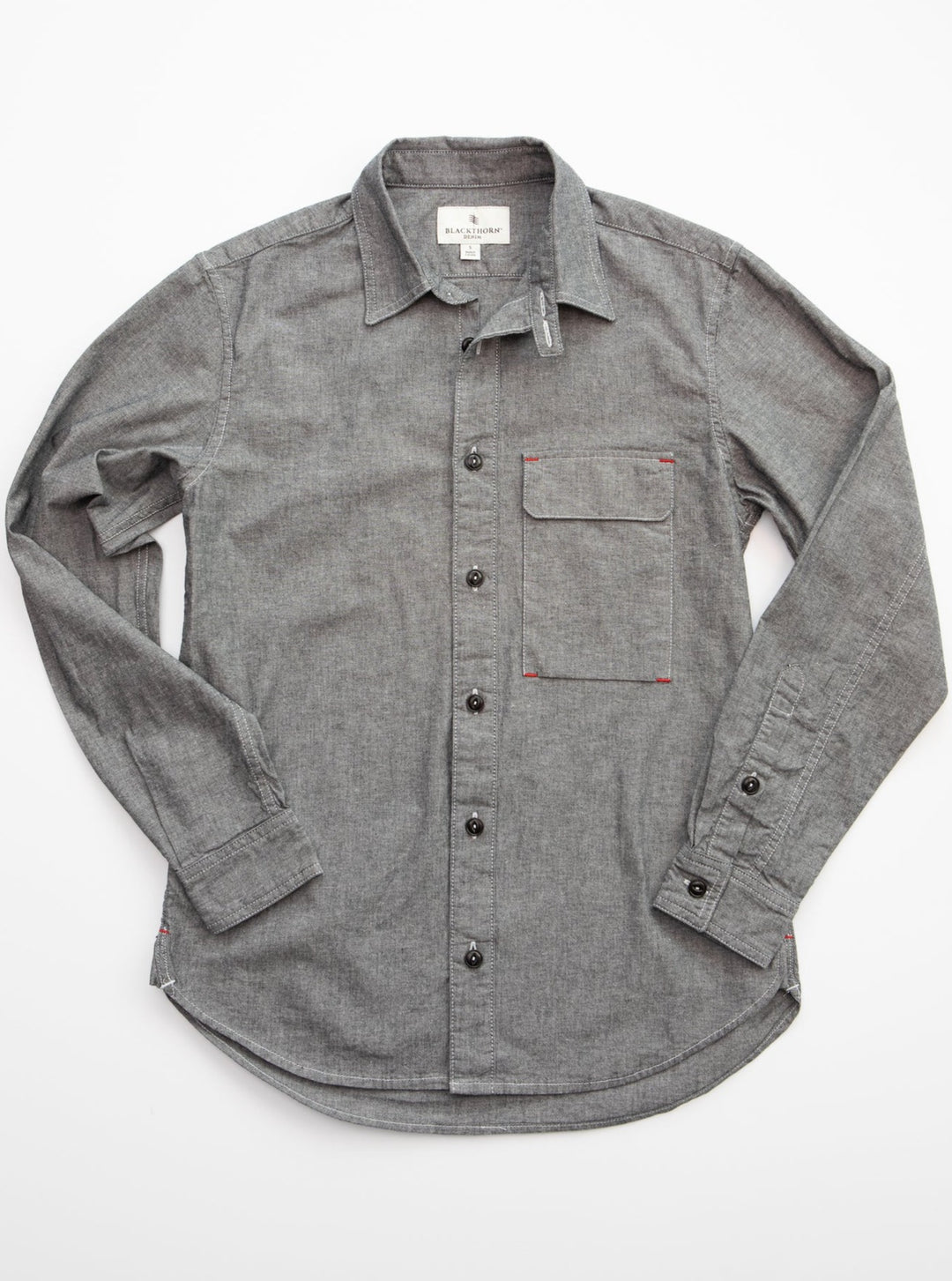 Blackthorn Denim Black Hudson Work Shirt by John Gallagher 